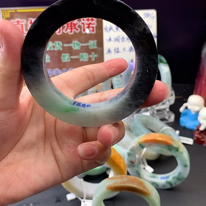 定制翡翠圆条未镶嵌