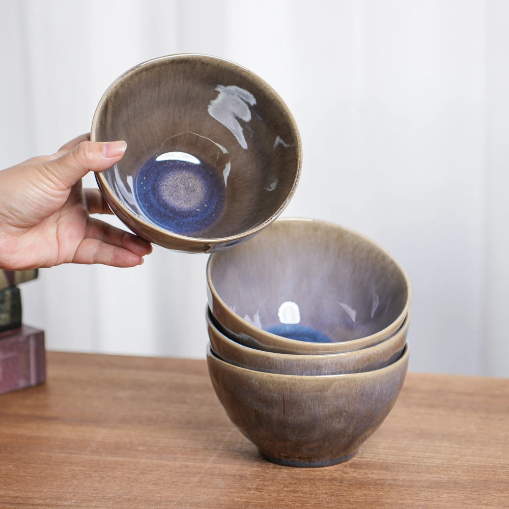 【瑕疵】陶瓷碗家用米饭碗高级感S5D