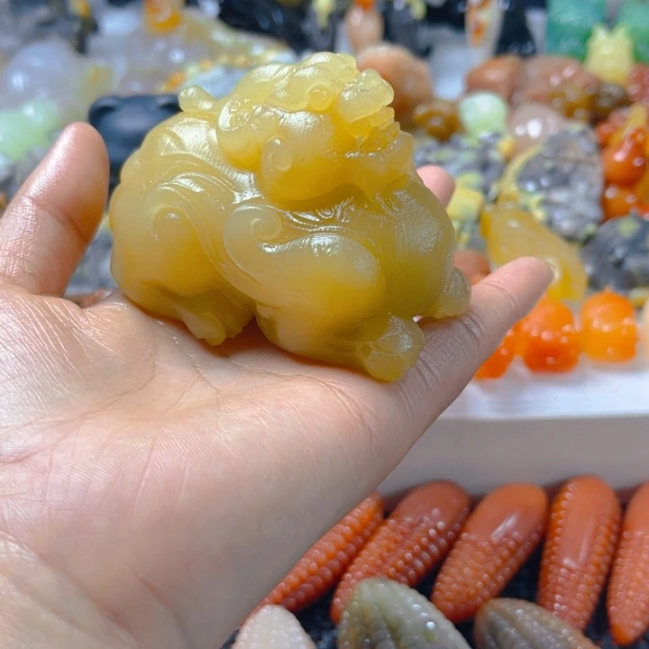 石英质玉手把未镶嵌