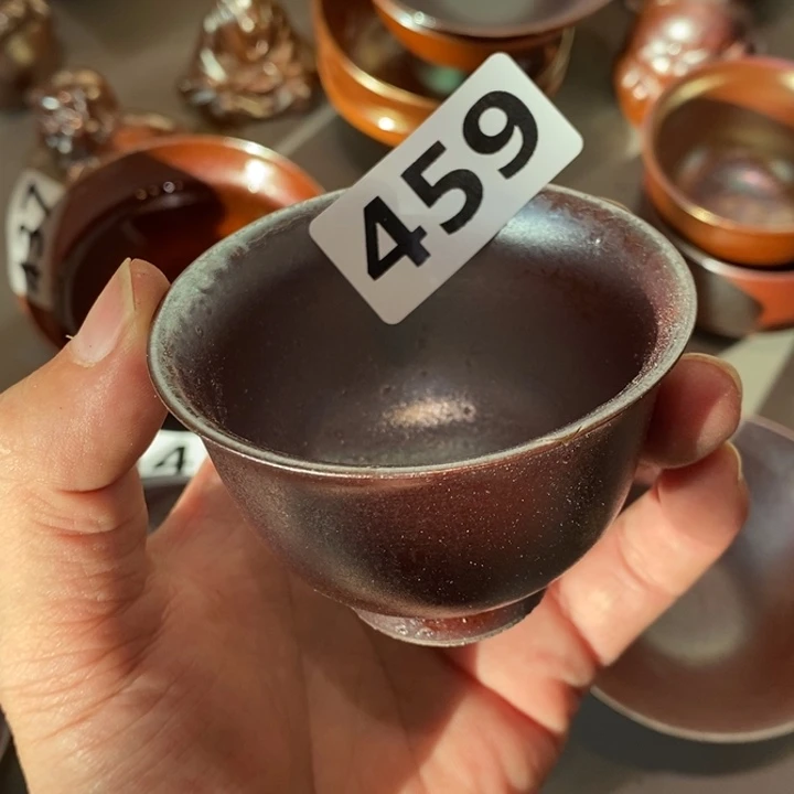 柴烧茶具陶瓷杯子