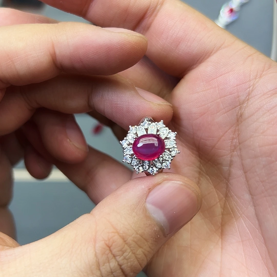 红宝石戒指合金283886