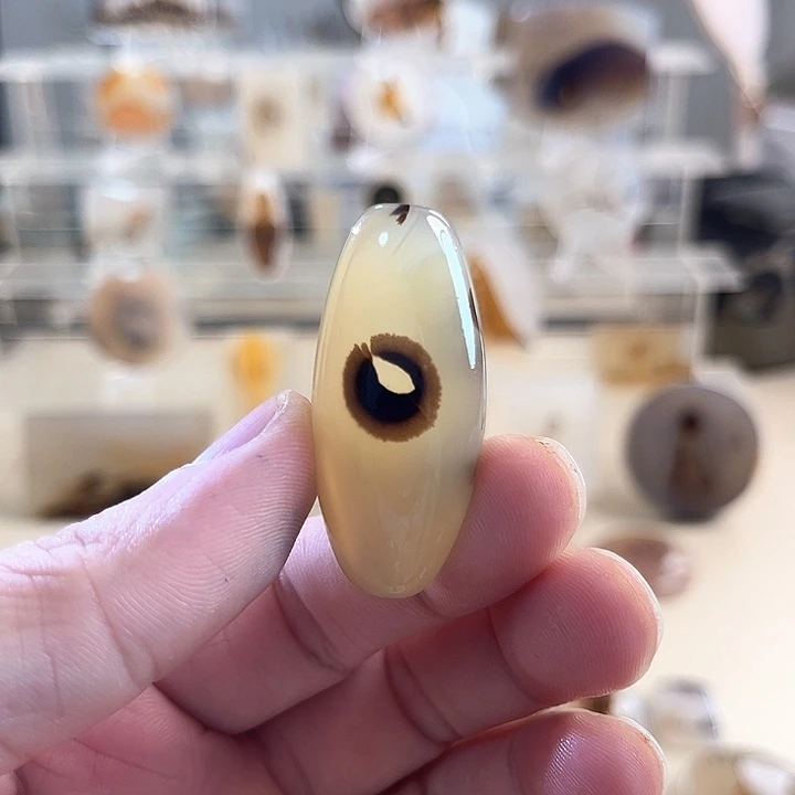 玛瑙/玉髓未镶嵌吊坠(不含链)