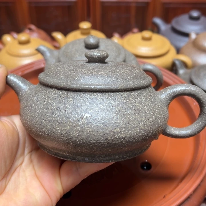 茶壶紫砂宜兴原矿沉香玉段砂
