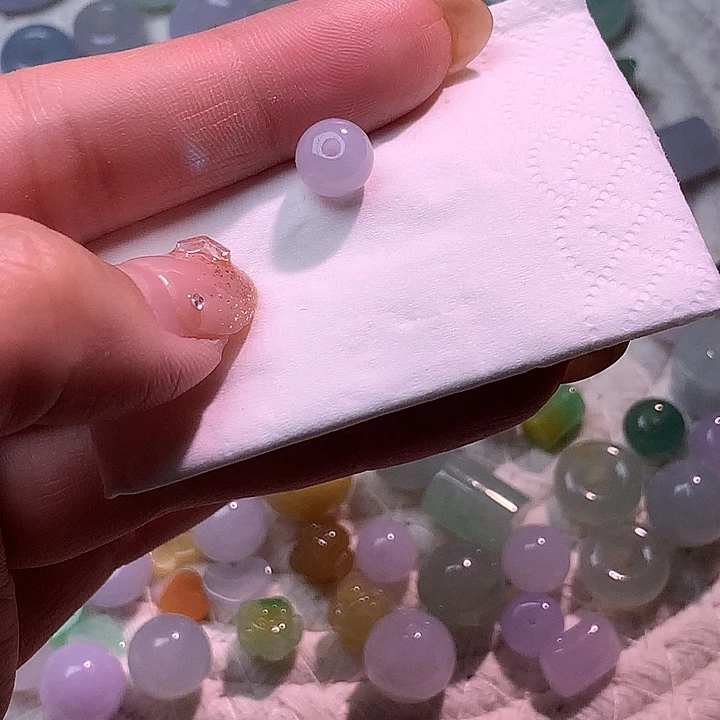 翡翠散珠翡翠苹果珠