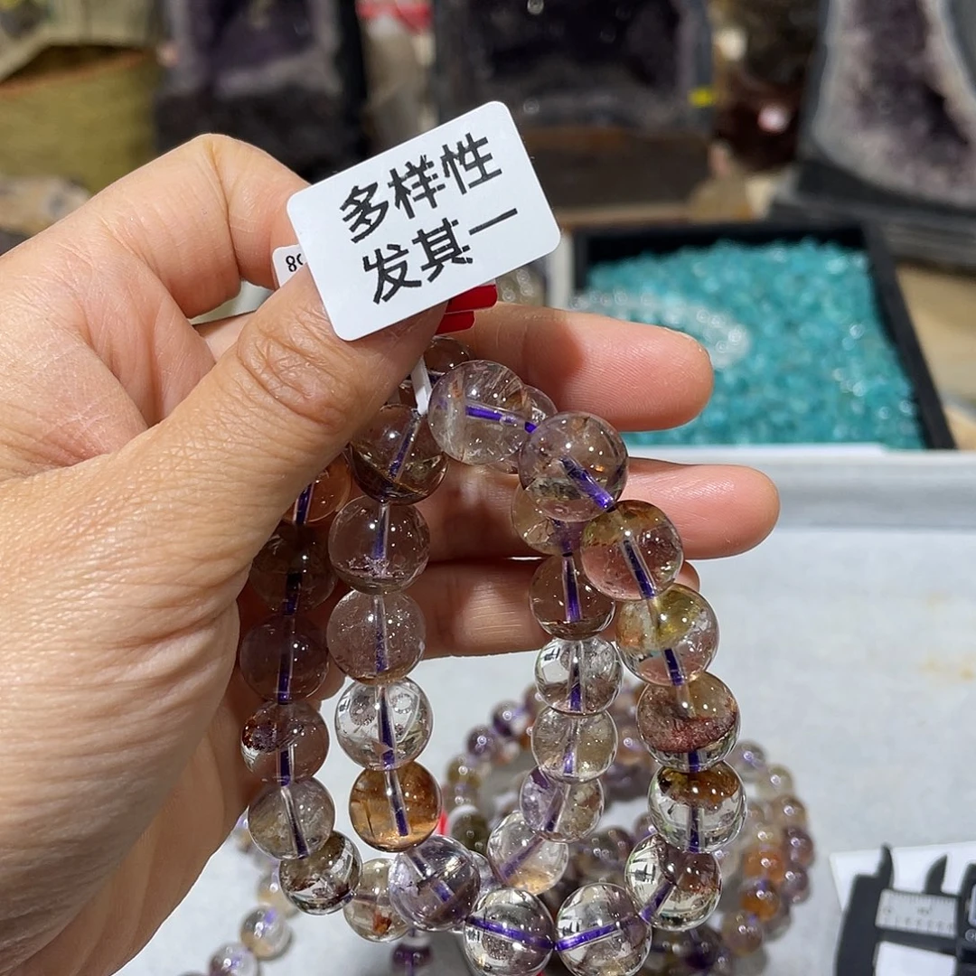 水晶手串13.5m m未镶嵌多样性发一条f d 228