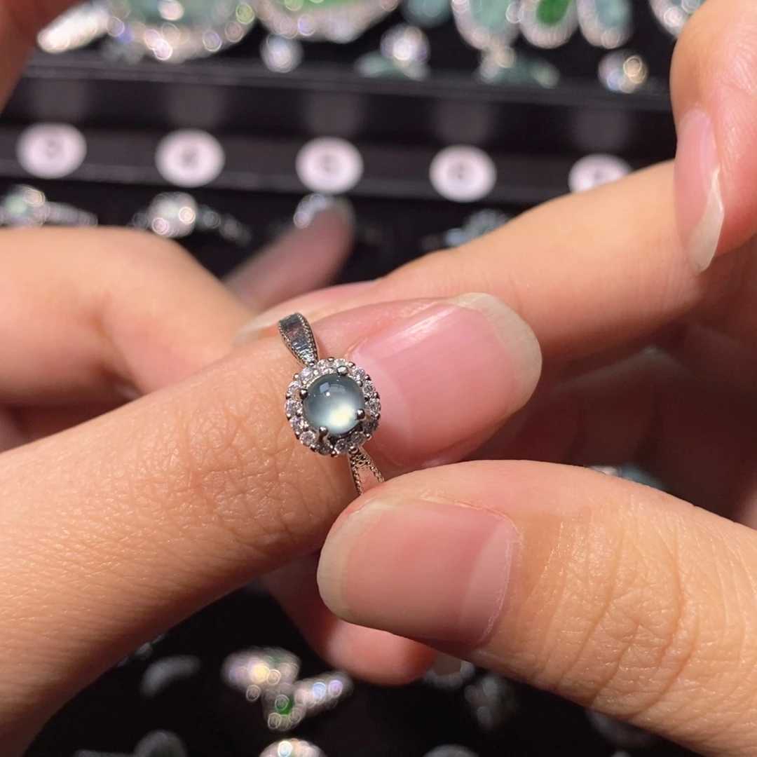 翡翠未镶嵌颈饰天然