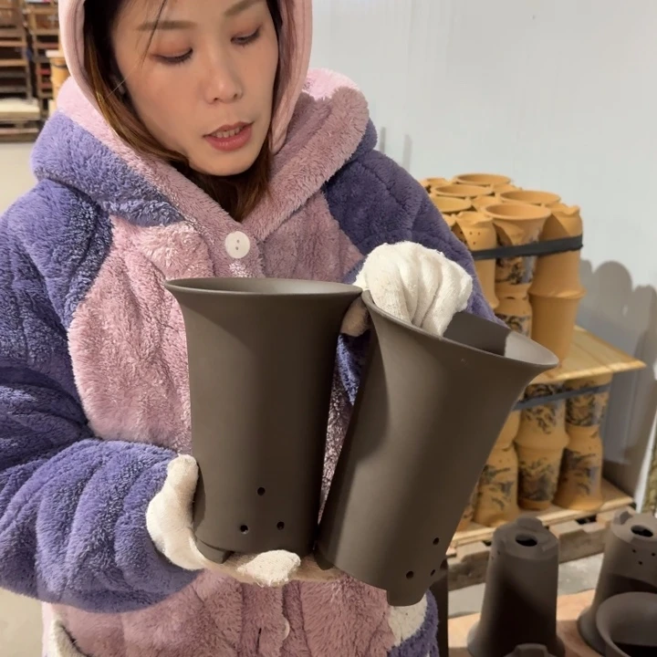 花盆紫砂破损补发