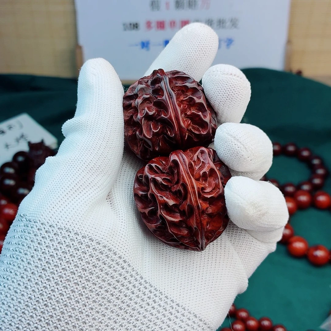 東***檀香紫檀（小叶紫檀）手串/手链核桃