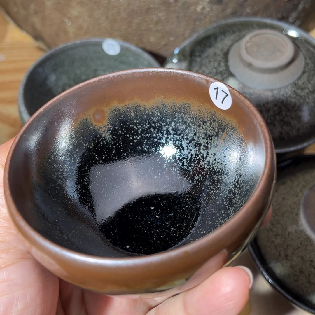 茶盏义兴龙窑坚持真柴烧微瑕
