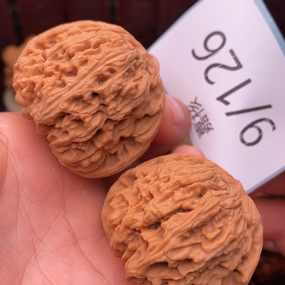 文玩核桃把件42南疆石