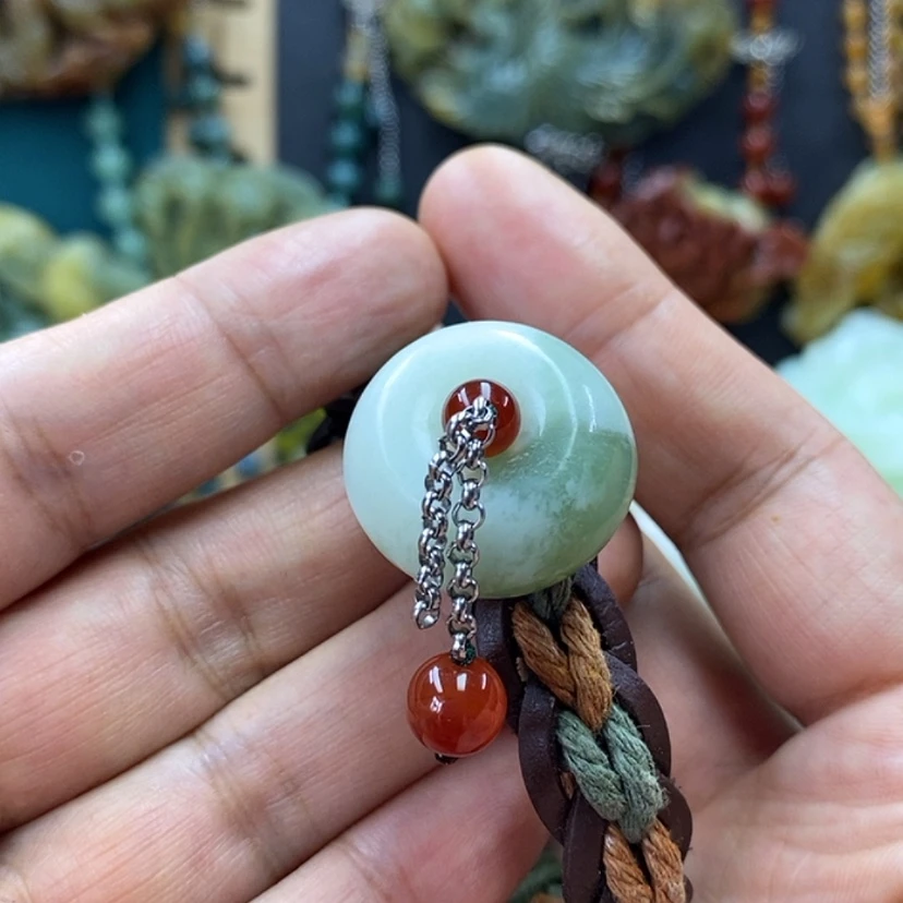 【闪购商品】蛇纹石玉未镶嵌戒指