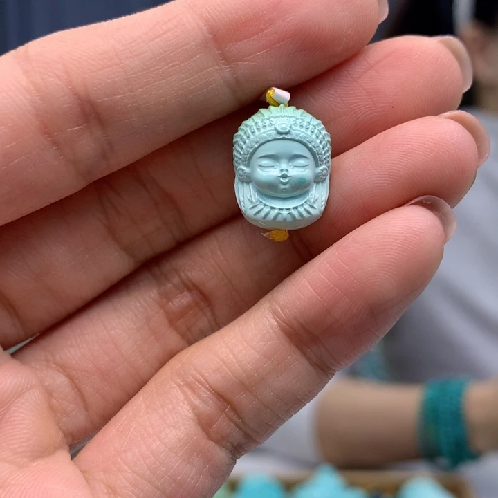 绿松石未镶嵌配饰