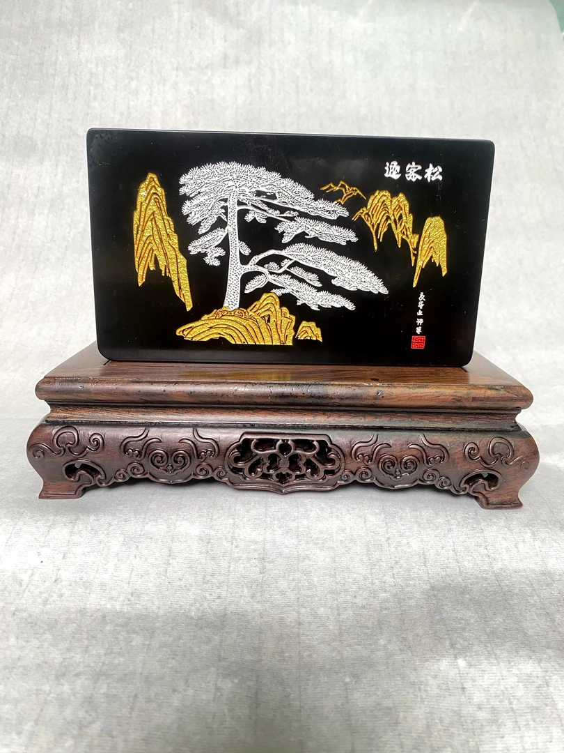 刻字石 茶桌摆件 家居摆件 办公室摆件 奇石工艺品摆件