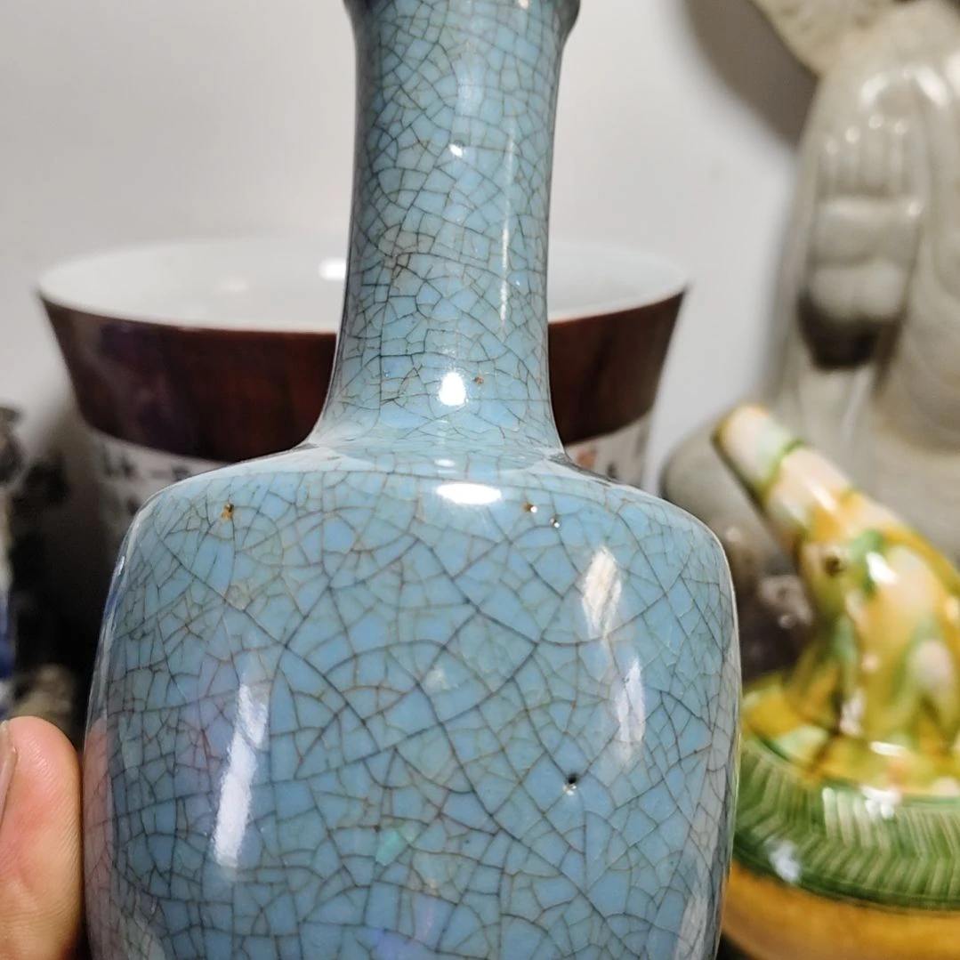 大***形汝窑瓷器，完整器一个
