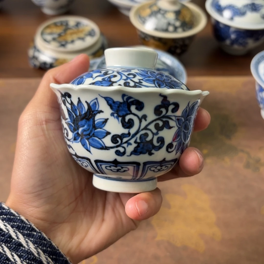陶瓷摆件景德镇手绘茶器