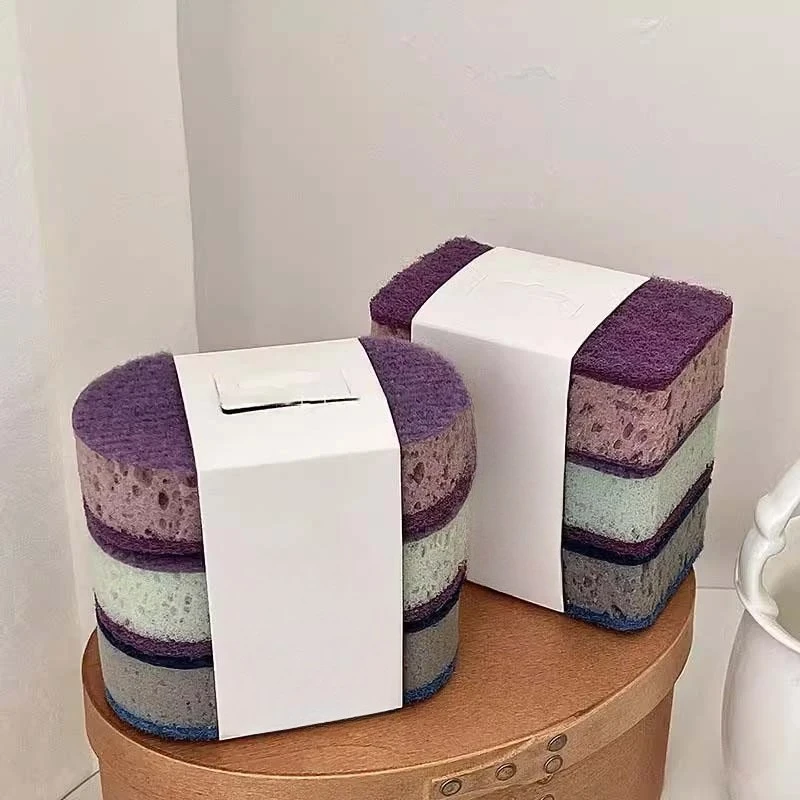 【厨房好物】奶酪洗碗海绵去污去油擦锅百洁布刷锅神器刷碗布多块