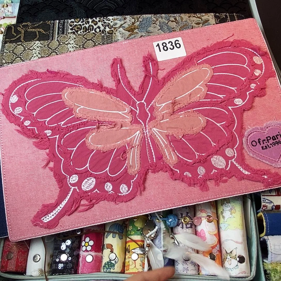 织绣A5活页送纸1836