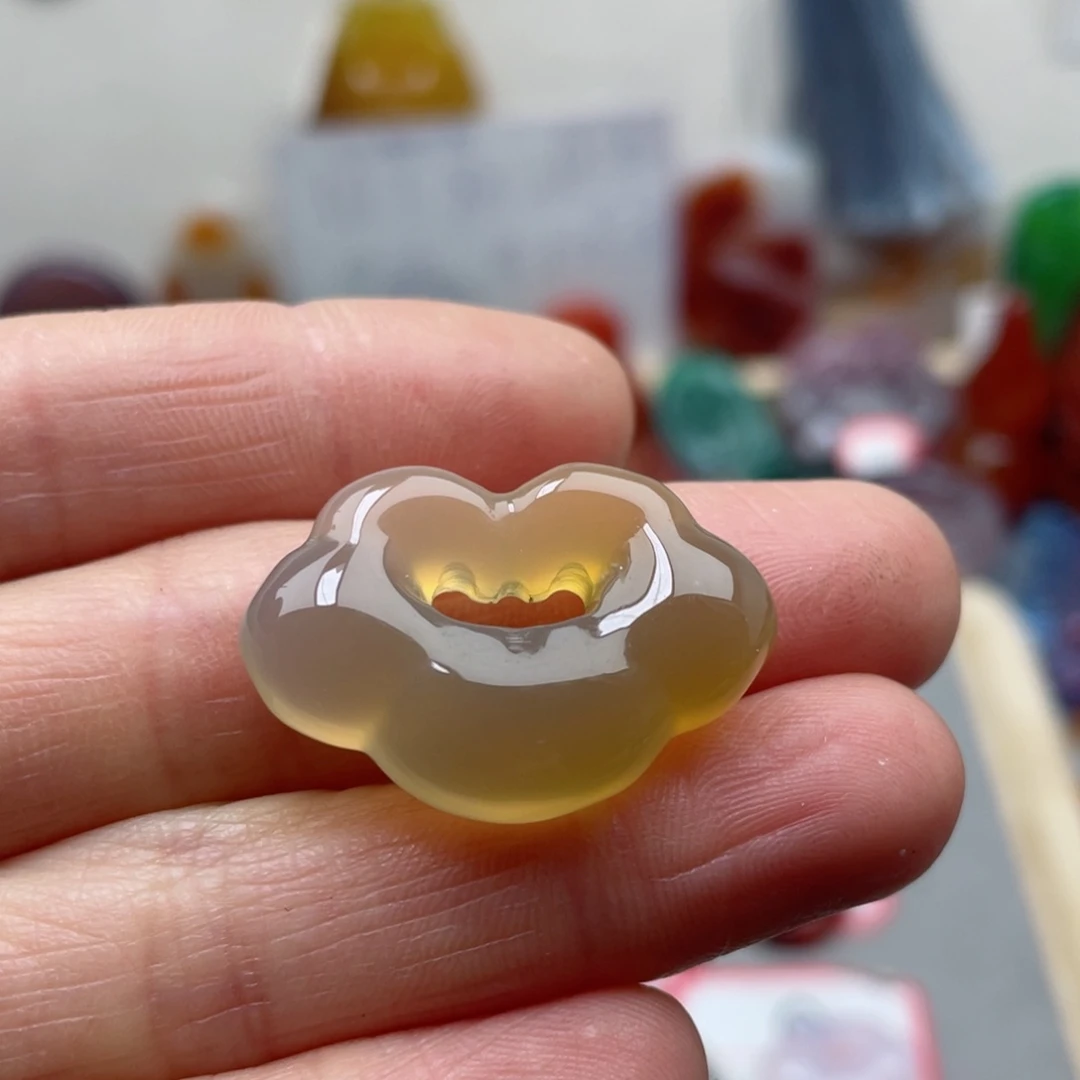 玛瑙/玉髓颈饰合金烽****吻