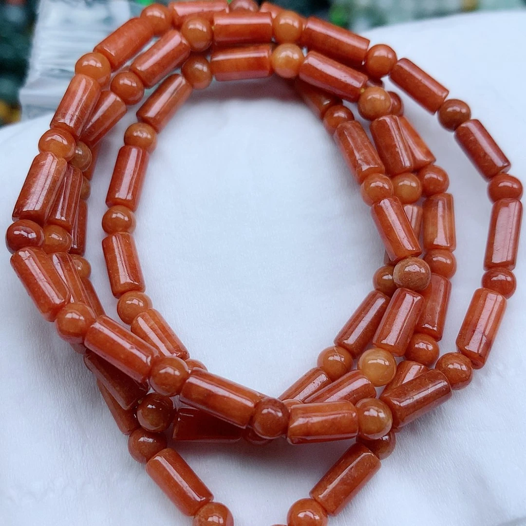 翡翠颈饰未镶嵌手串