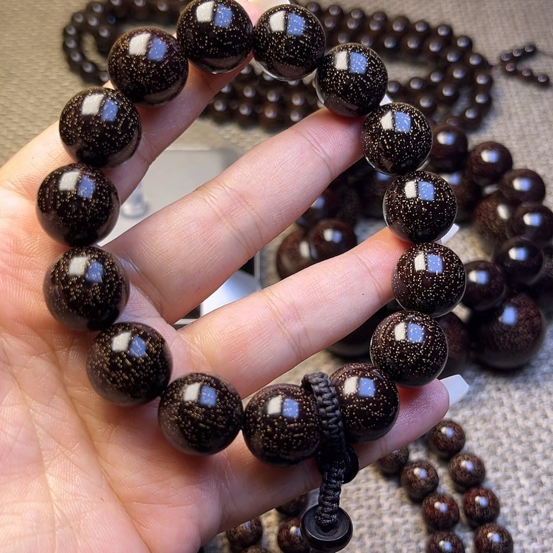 檀香紫檀（小叶紫檀）1.5 15颗爆星