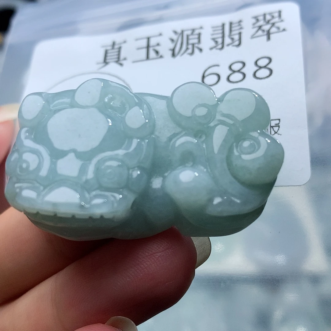 翡翠未镶嵌颈饰688
