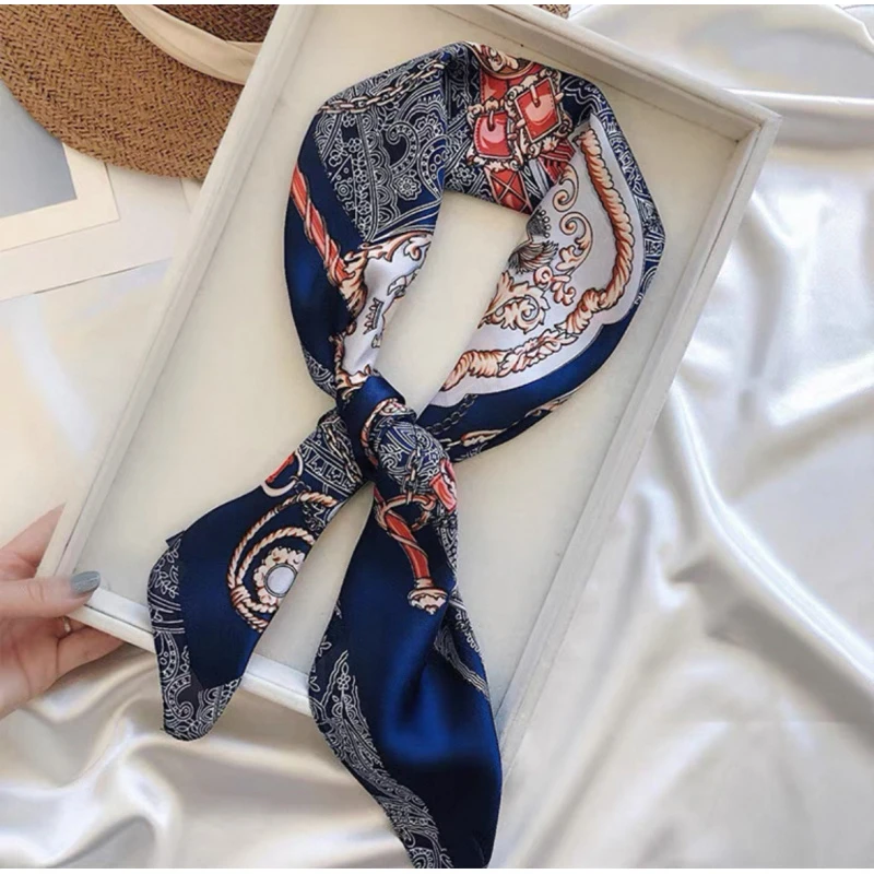 （1017）高档丝巾围巾女士披肩新款素雅百搭防晒优雅气质