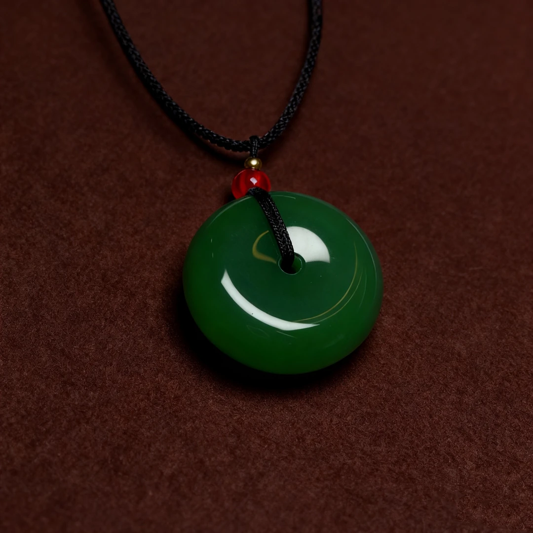 非金属珐琅吊坠 K02安扣吊坠项链（无礼盒）