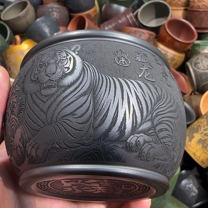 茶杯紫砂全手工紫砂