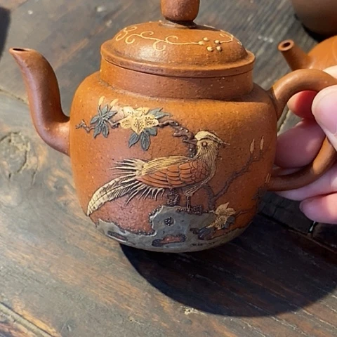 茶壶紫砂R**Q紫砂壶茶具套装