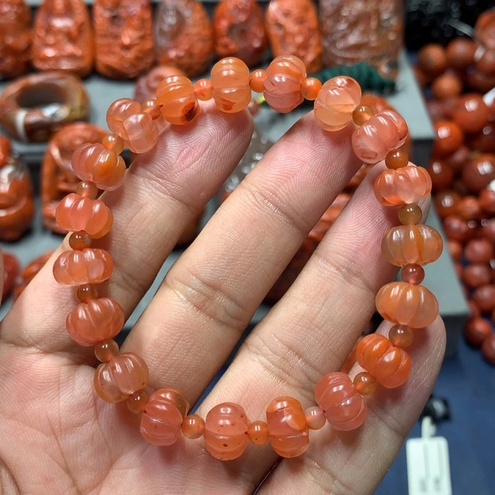 手串未镶嵌南红玛瑙10mm+
