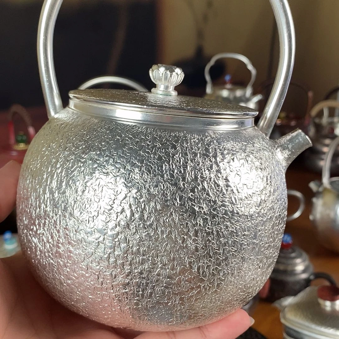 夜***曲手工制作紫铜壶工艺