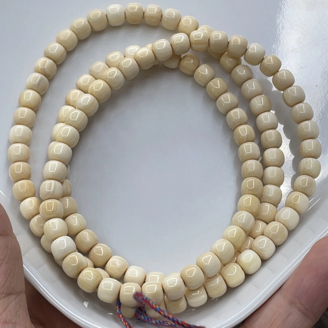 手串/手链/手镯猛犸象牙5✖️6奶黄果冻带芝士皮120颗