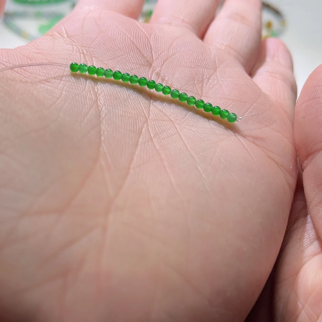 散珠翡翠裸石20颗2.5mm