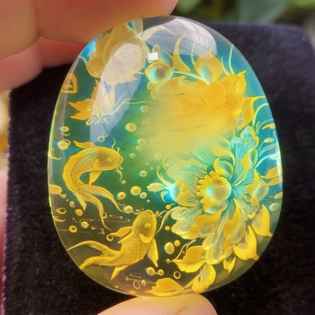 【闪购商品】金珀吊坠(不含链)未镶嵌