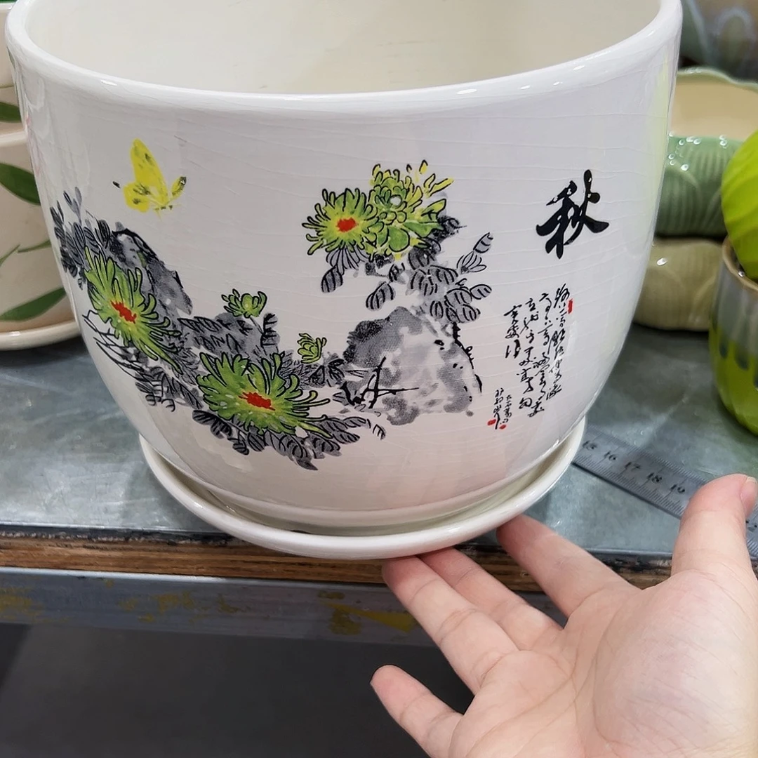 绿植多肉陶瓷花盆