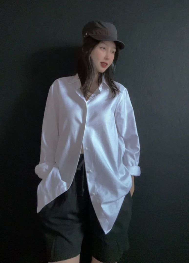 男士商务长袖衬衫5A级扛皱纯棉免烫