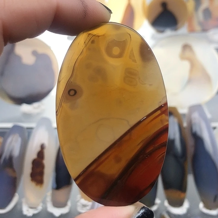 查罗石未镶嵌珠宝半成品109