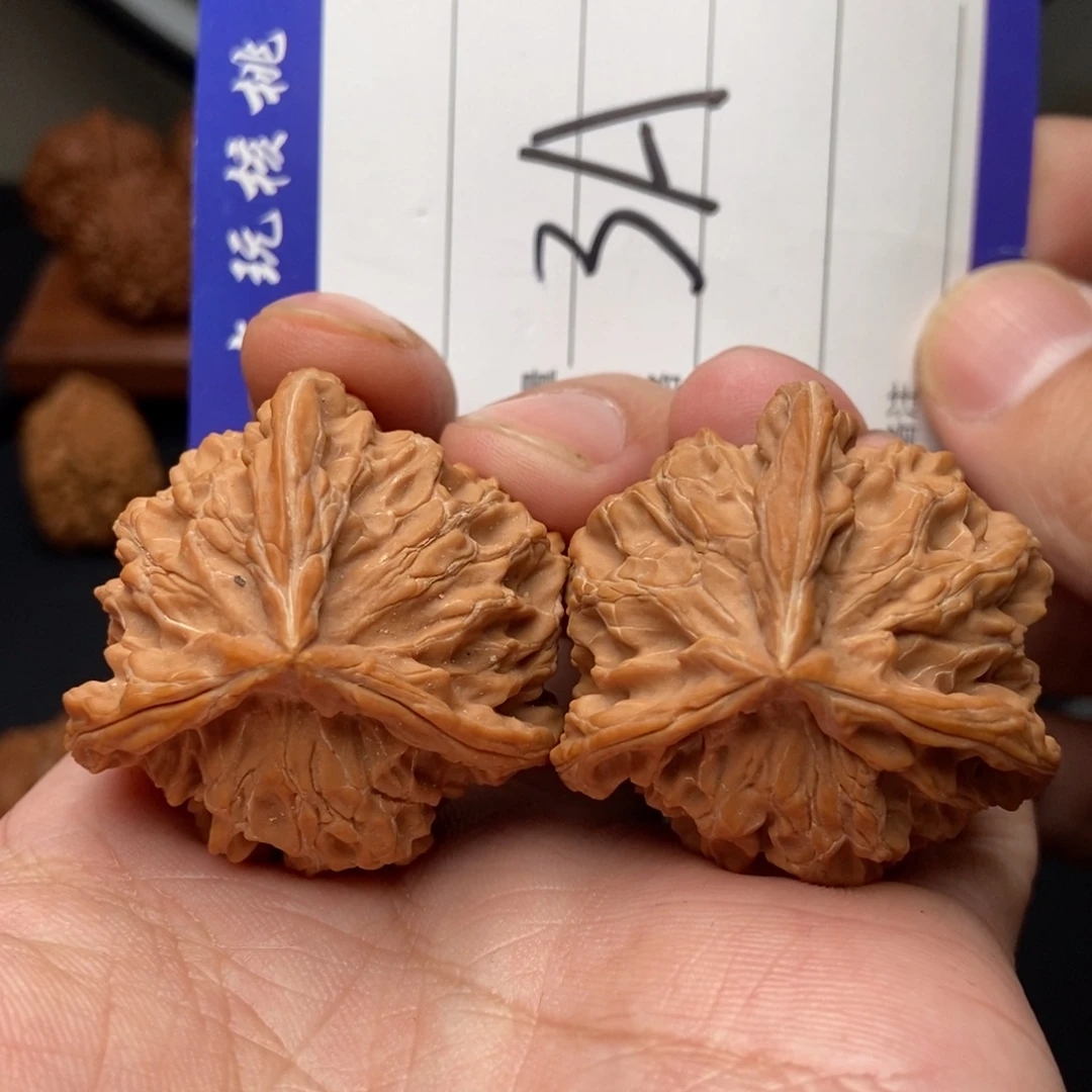 吊坠文玩核桃40盘山三棱