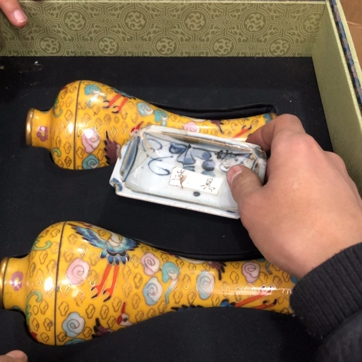 陶瓷孤品单件车里拍