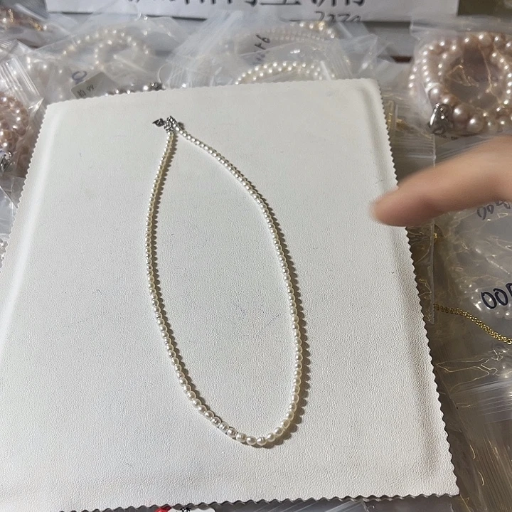 淡水珍珠未镶嵌颈饰00489