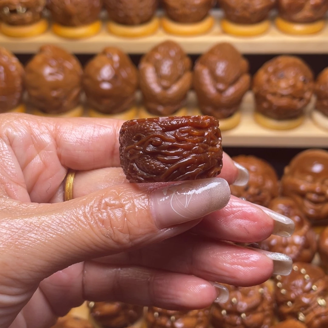 橄榄核把件五*海巴西大橄榄