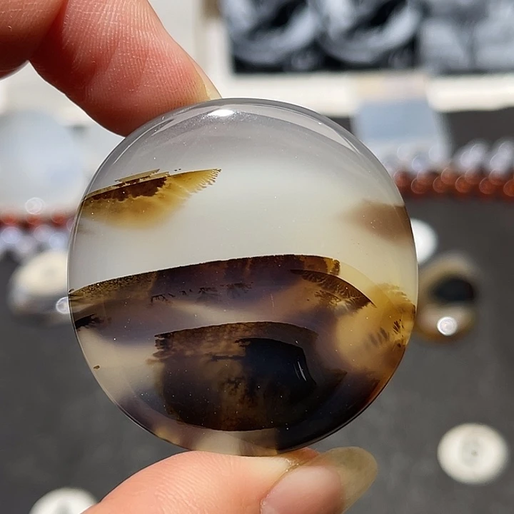 玛瑙/玉髓未镶嵌吊坠(不含链)