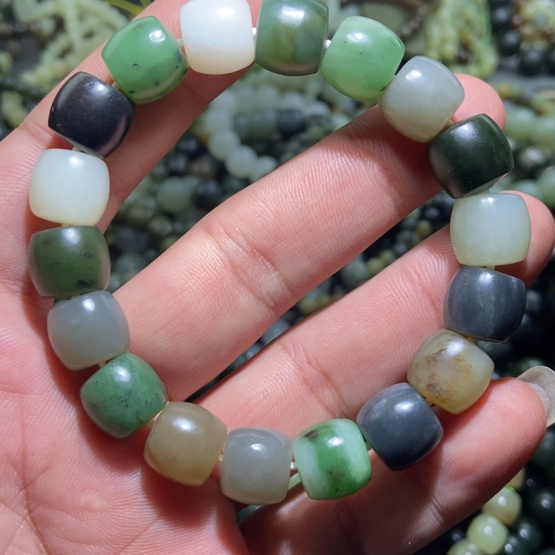 和田玉（糖玉）未镶嵌手链