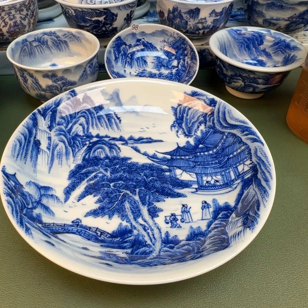 纯手工纯手绘茶具石头12