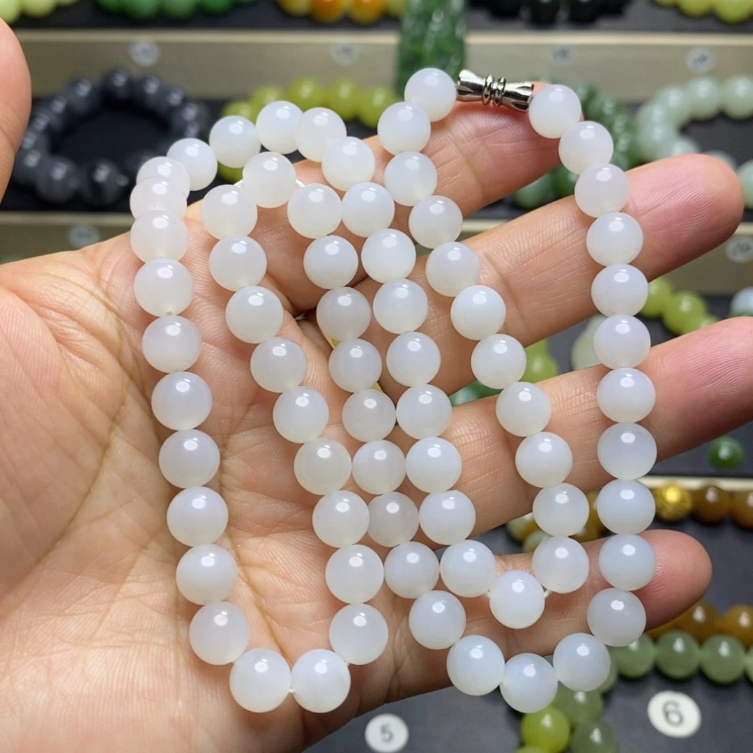 和田玉未镶嵌手串