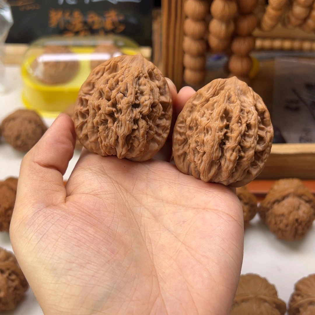 炒***饭核桃文玩核桃麦虎42