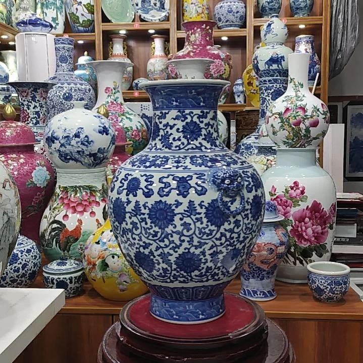 瓷片景德镇陶瓷花瓶子子