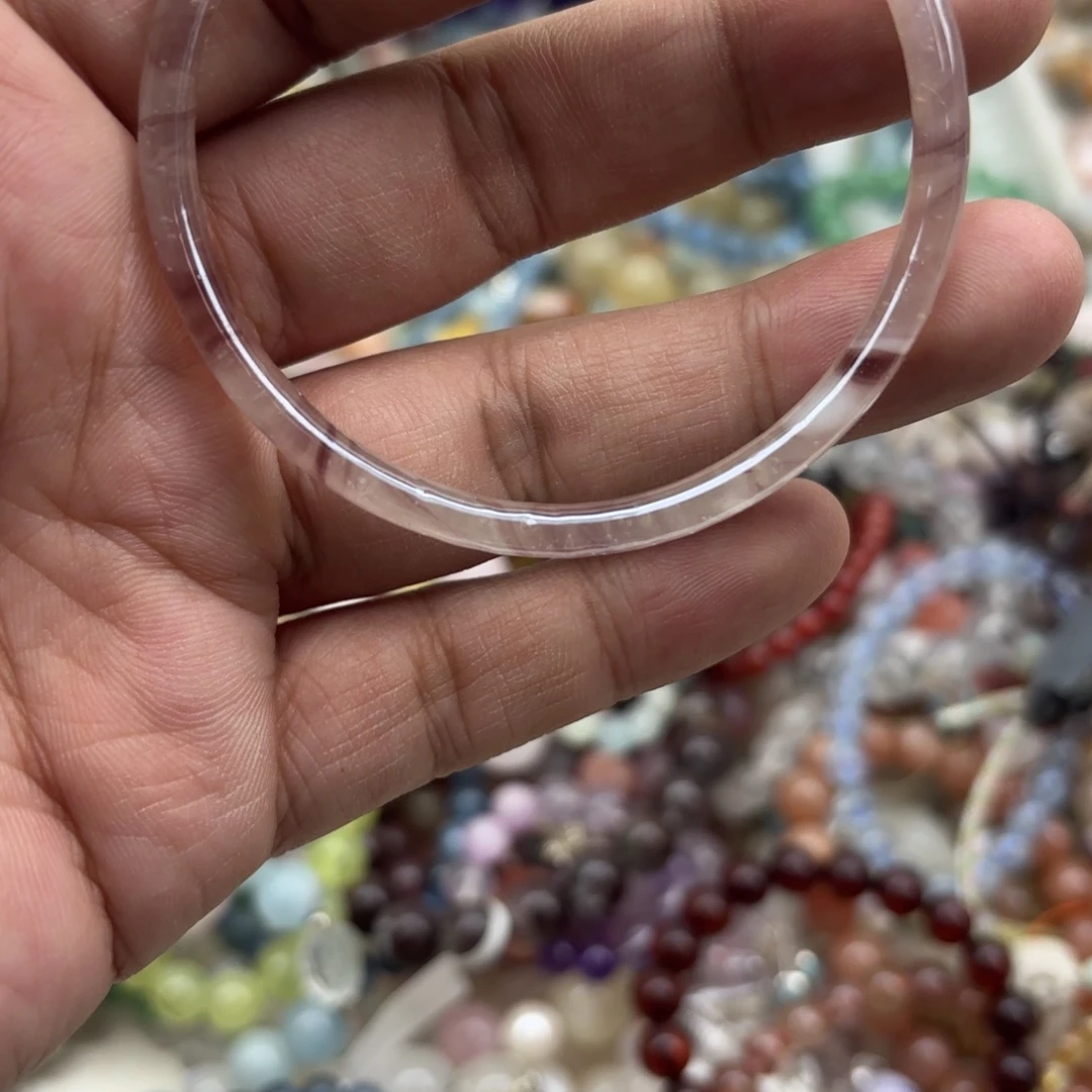 水晶手链银S925镶嵌