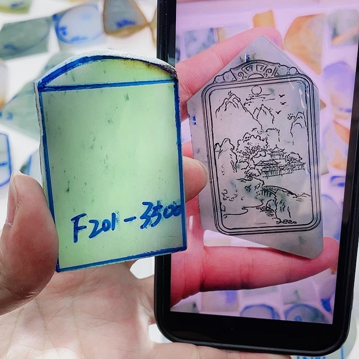 定制翡翠未镶嵌定制