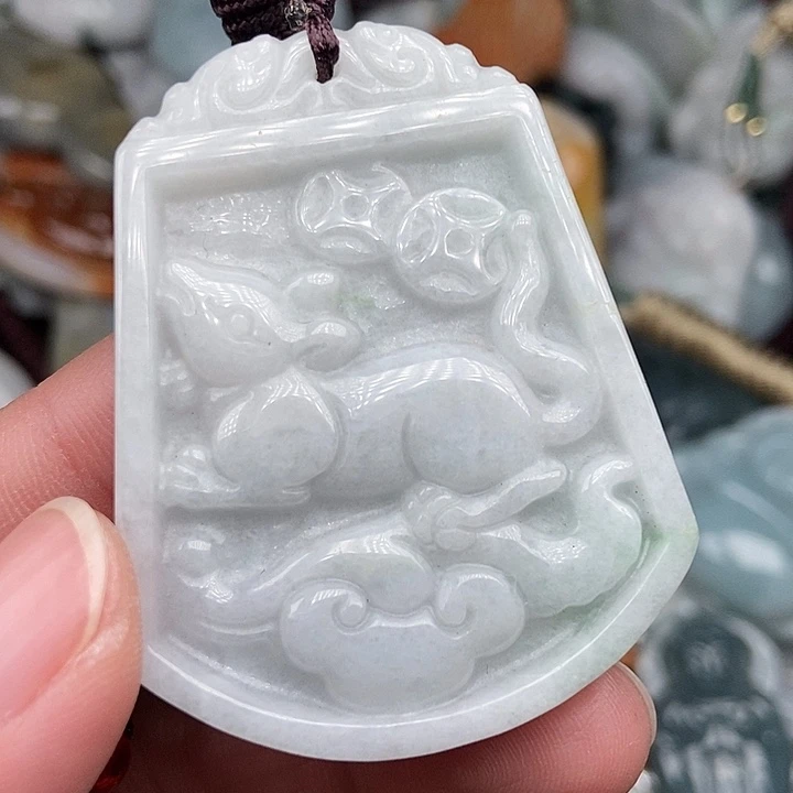 颈饰未镶嵌翡翠翡翠